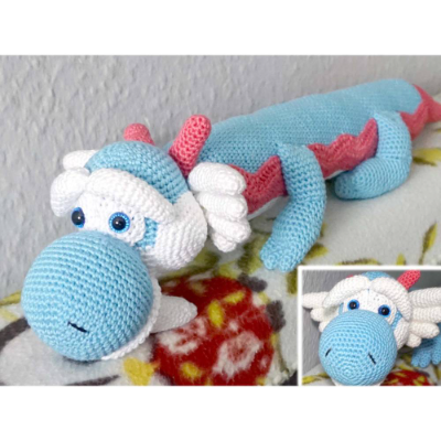 Häkelanleitung für den Seedrachen Azura