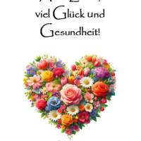 Muttertagskarte und Glückwunschkarte, Bub, PDF zum Ausdrucken Bild 3