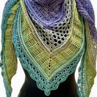 Häkelanleitung Dreieckstuch Amalthea – Sieben abwechslungsreiche Muster für Fortgeschrittene Bild 3