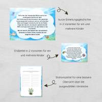 Unterwasser Indoor Schnitzeljagd mit 20 Hinweisen für Zuhause, Urkunde, Geschichte & mehr, Schatzsuche für Kinder ab 6 Bild 8