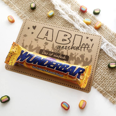 Druckvorlage Abi Glückwunschkarte - geschafft - bestanden - Abitur - zum ausdrucken - Kleinigkeit - Geschenkidee 