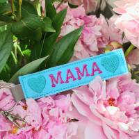 Stickdatei Anhänger Mama Papa Oma Opa Bild 2