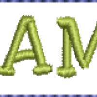 Stickdatei Anhänger Mama Papa Oma Opa Bild 3