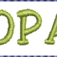 Stickdatei Anhänger Mama Papa Oma Opa Bild 4