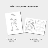 Hochzeit Malbuch für Kinder, Beschäftigung Malbuch Gastgeschenk, PDF digitaler Download, editierbare Titelseite Bild 5