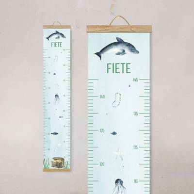 Personalisierte Messlatte Kinderzimmer 