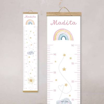 Personalisierte Messlatte Kinderzimmer 