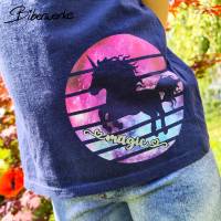 Silhouette Einhorn SVG DXF für Plotter - auch zum Drucken oder sublimieren - Plotterdatei Biberwerke Bild 2
