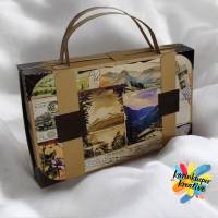 Plotterdatei Urlaubskoffer mit Karten – Kreative Reisebox 19 x 12 x 3,6 cm als digitale Datei Bild 2