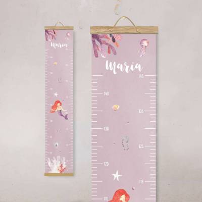 Personalisierte Messlatte Kinderzimmer 