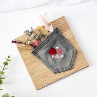 Stickdatei Herzen 4x4cm Bild 3