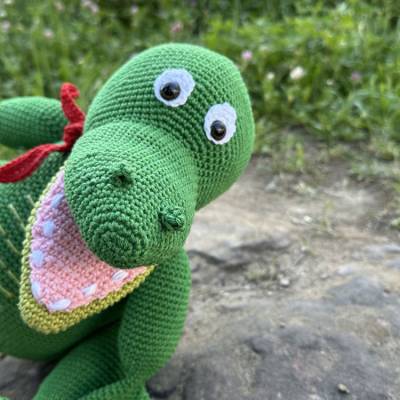 Häkelanleitung - Sandro Saurier