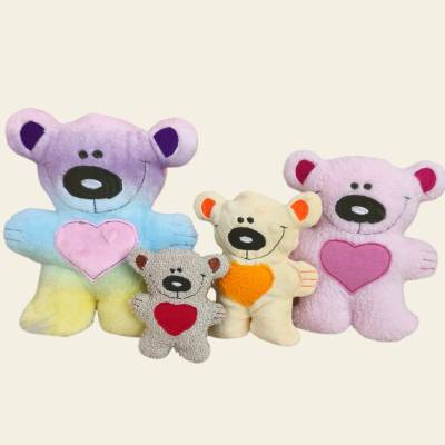 Stickdatei Teddy Kuscheltier In the Hoop Set 335 – Bärchen komplett im Stickrahmen