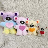 Stickdatei Teddy Kuscheltier In the Hoop Set 335 – Bärchen komplett im Stickrahmen Bild 2