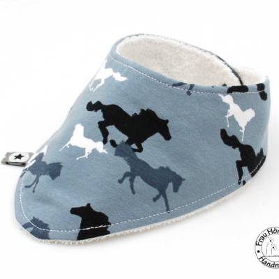 Halstuch ab 6 Monate * Spucktuch * Dreieckstuch * Pferde