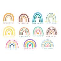Schulkind Regenbogen Bundle PNG SVG Datei - Download Plotterdatei - svg png Datei - Geschenkidee Gift - Kindergarten Bild 1