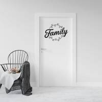 Plotterdatei Familie, Home svg, Haus Herz Liebe svg, Zuhause Schriftzug Sprüche, Cricut Silhouette Plotterdatei Zuhause, Bild 2