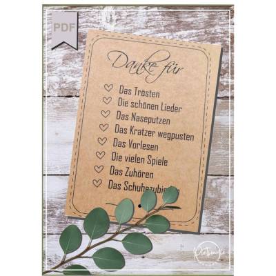 Druckvorlage Kita-Kinder sagen 