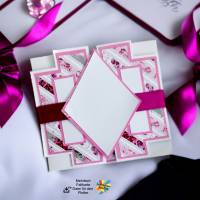 Plotterdatei Mehrfach Faltkarte – Vielseitige 15 x 15 cm SVG & DXF-Datei zum Basteln Bild 1