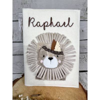 Uhefthülle Löwe Junge Untersuchungsheft Untersuchungshülle U-Heft-Hülle