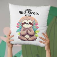 Geschenk für Mama | lustiges Mama Geschenk | Kissen mit Spruch | Wellness Geschenk Mama | Deko Kissen | Geschenkidee Mut Bild 1