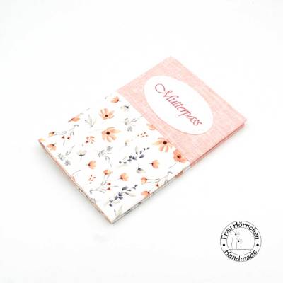 Mutterpasshülle * Zweige * Blüten * Blumen * Wunschtext