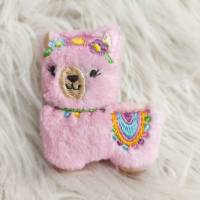 Stickdatei Lama Schlüsselanhänger ITH Kuscheltier für 10x10 Rahmen – Sofort Download Bild 3