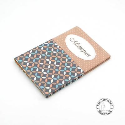 Mutterpasshülle * Retro * Ornamente * Wunschtext