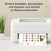 Baustelle Wochen Aufgabenplan und Belohnungsplan für Kinder zum Ausdrucken, PDF Jungs Routineplan Bild 6