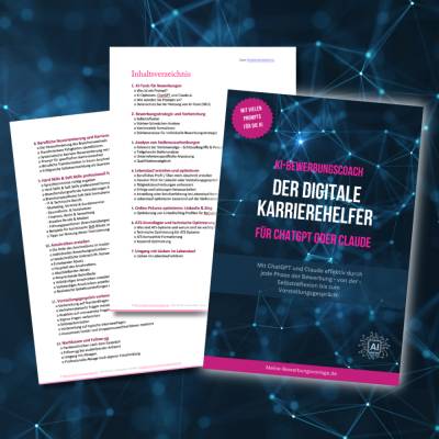 KI Bewerbung eBook: Prompts für ChatGPT als digitale Karrierehelfer | Sofort-Download
