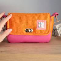 kleine Kantarella -Naht&Schnitt Handtasche Bild 8