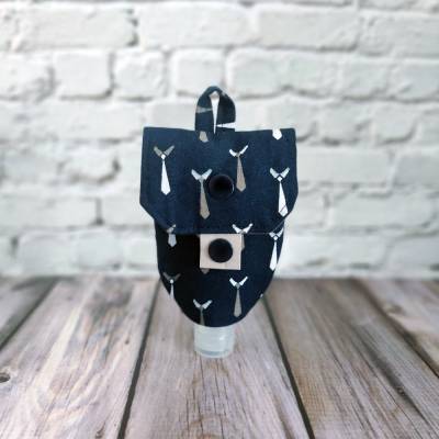 Handgel- / Desinfektionsmittel-Tasche | MiniBoss – größenverstellbar & stylisch für unter