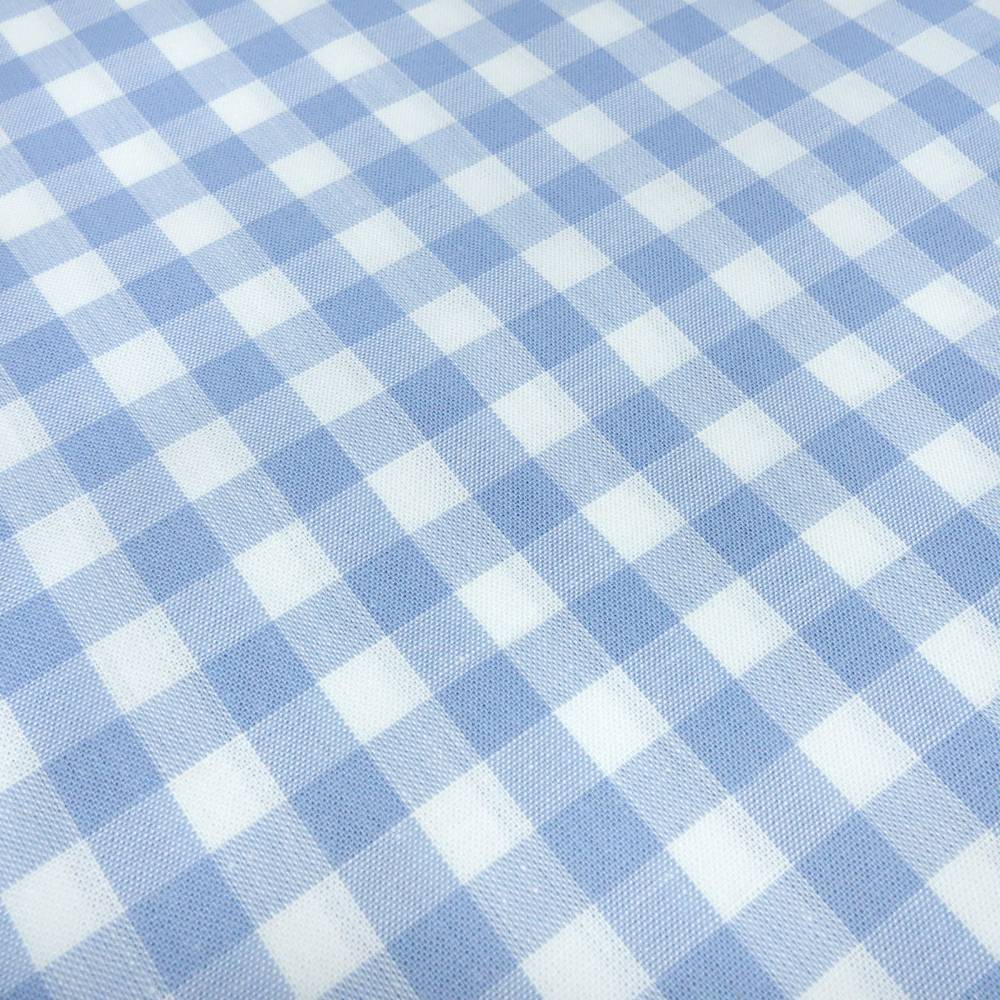 Kariert Vichy Stoff Kariert Vichykarostoff Stoff Hellblau Kariert