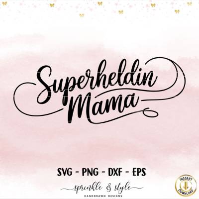 Plotterdatei Muttertag , Mama du bist svg Digistamp, Mama Fingerabdruck, Laserdatei, Cricut, Deutsche Sprüche