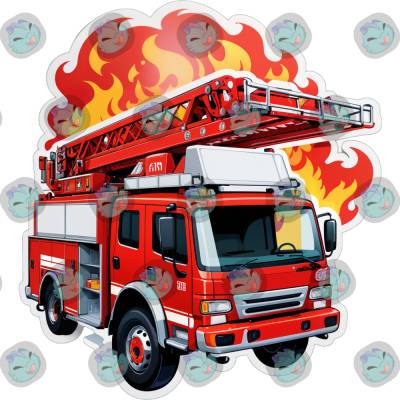 Bügelbild Feuerwehr