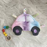 Stickdatei Auto Schnullertuch In the Hoop – Set Fahrzeug Knistertuch, Kuscheltuch, ITH – Design by Jasmina Bild 5