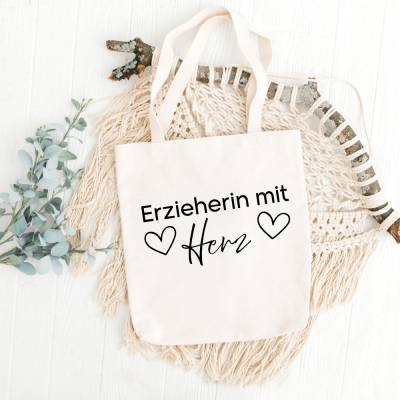 Erzieherin mit Herz PNG SVG Datei - Download Plotterdatei - svg png Datei - Geschenkidee Gift idea - Kindergarten Schul