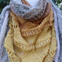 Strickanleitung Dreiecktuch 