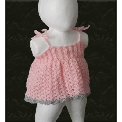 Häkelanleitung für ein Baby Top -abwandelbar in jede Größe!