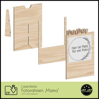 Lasercut Datei - Fotorahmen 