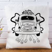 Hochzeitsauto Wedding car PNG SVG Datei - Download Plotterdatei - svg png Datei - Liebe Love Hochzeitspaar Hochzeit Ehe Bild 4