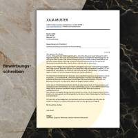 Lebenslauf Vorlage ATS optimiert + ChatGPT eBook | Bewerbungsschreiben Word, Pages, Google Docs Deutsch No.7 Rose Bild 2