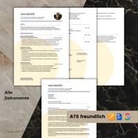 Lebenslauf Vorlage ATS optimiert + ChatGPT eBook | Bewerbungsschreiben Word, Pages, Google Docs Deutsch No.7 Rose Bild 4