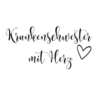 Krankenschwester mit Herz PNG SVG Datei - Download Plotterdatei - svg png Datei - Geschenkidee Gift idea - Pflege liebe 