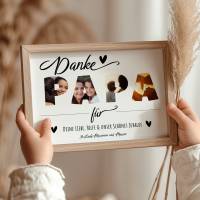 Vatertag Geschenk Foto Poster DIY | personalisiert & individuell Bild 3