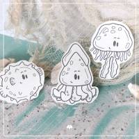 Doodle Meerestiere - Plotterdatei || SVG Bild 5