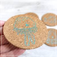 Doodle Meerestiere - Plotterdatei || SVG Bild 7