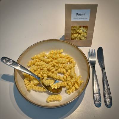 Fussili für die Kinderküche und den Kaufladen