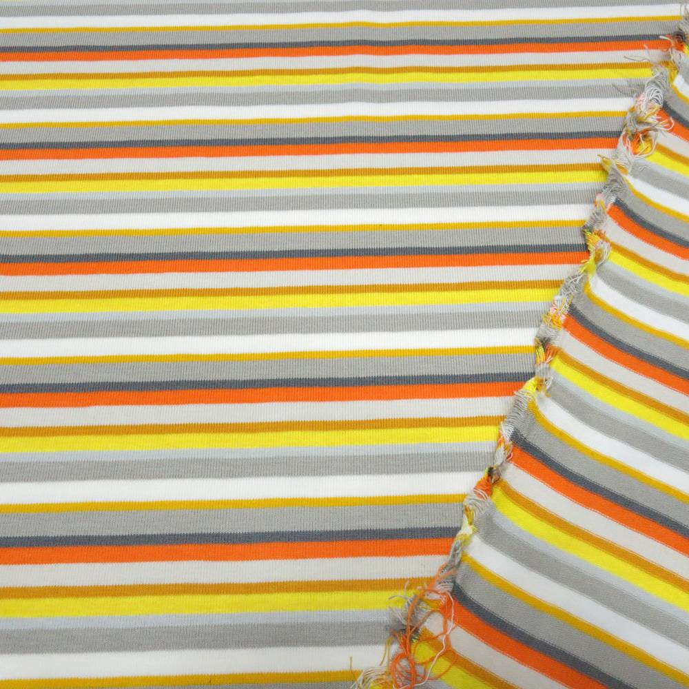 Jersey Stoff Stoff Gestreift Bunt Jersey Stoff Bunt Gestreift