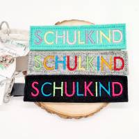Stickdatei Anhänger Schulkind Bild 1